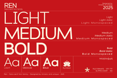 Ren - Sans serif font family Product Image 2