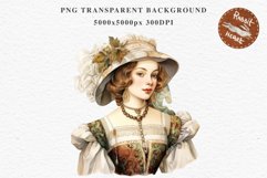 Renaissance Lady Clipart Royal Vintage Women PNG Victorian Romantic Girl Flower Print junk journal collage scrapbooking designs sublimation printable files  watercolor antique romantic girl illustration Renaissance, Victorian Lady Clipart, Royal Women PNG
