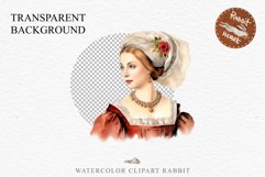 Renaissance Lady Clipart Royal Vintage Women PNG Victorian Romantic Girl Flower Print junk journal collage scrapbooking designs sublimation printable files  watercolor antique romantic girl illustration Renaissance, Victorian Lady Clipart, Royal Women PNG