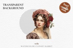 Renaissance Lady Clipart Royal Vintage Women PNG Victorian Romantic Girl Flower Print junk journal collage scrapbooking designs sublimation printable files  watercolor antique romantic girl illustration Renaissance, Victorian Lady Clipart, Royal Women PNG