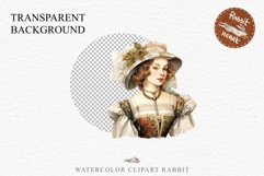 Renaissance Lady Clipart Royal Vintage Women PNG Victorian Romantic Girl Flower Print junk journal collage scrapbooking designs sublimation printable files  watercolor antique romantic girl illustration Renaissance, Victorian Lady Clipart, Royal Women PNG
