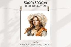 Renaissance Lady Clipart Royal Vintage Women PNG Victorian Romantic Girl Flower Print junk journal collage scrapbooking designs sublimation printable files  watercolor antique romantic girl illustration Renaissance, Victorian Lady Clipart, Royal Women PNG