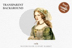 Renaissance Lady Clipart Royal Vintage Women PNG Victorian Romantic Girl Flower Print junk journal collage scrapbooking designs sublimation printable files  watercolor antique romantic girl illustration Renaissance, Victorian Lady Clipart, Royal Women PNG