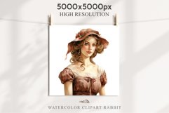 Renaissance Lady Clipart Royal Vintage Women PNG Victorian Romantic Girl Flower Print junk journal collage scrapbooking designs sublimation printable files  watercolor antique romantic girl illustration Renaissance, Victorian Lady Clipart, Royal Women PNG