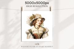 Renaissance Lady Clipart Royal Vintage Women PNG Victorian Romantic Girl Flower Print junk journal collage scrapbooking designs sublimation printable files  watercolor antique romantic girl illustration Renaissance, Victorian Lady Clipart, Royal Women PNG