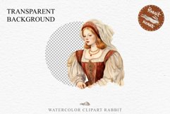 Renaissance Lady Clipart Royal Vintage Women PNG Victorian Romantic Girl Flower Print junk journal collage scrapbooking designs sublimation printable files  watercolor antique romantic girl illustration Renaissance, Victorian Lady Clipart, Royal Women PNG