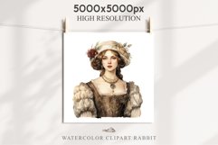 Renaissance Lady Clipart Royal Vintage Women PNG Victorian Romantic Girl Flower Print junk journal collage scrapbooking designs sublimation printable files  watercolor antique romantic girl illustration Renaissance, Victorian Lady Clipart, Royal Women PNG
