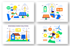 10 Renewable Energy Solutions Illustration Product Image 2