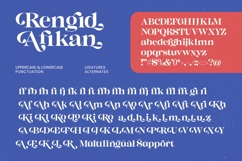 Rengid Afikan - Bold Serif Display Product Image 10