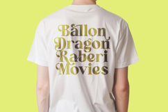 Repag Bayoe - Bold Restro Serif Font Product Image 4