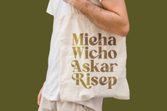 Repag Bayoe - Bold Restro Serif Font Product Image 5