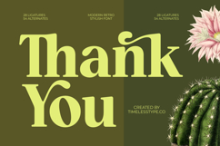 Repag Bayoe - Bold Restro Serif Font Product Image 20