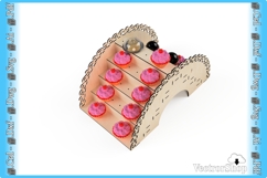 5-Tier Front and Rear Laser Cut Cake Stand, Cake Holder Product Image 2