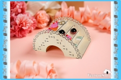 5-Tier Front and Rear Laser Cut Cake Stand, Cake Holder Product Image 5