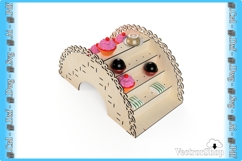 5-Tier Front and Rear Laser Cut Cake Stand, Cake Holder Product Image 8