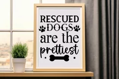Rescued Dogs Are The SVG, Dog SVG Design Product Image 2