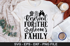 Wedding SVG Design - Open Bar Drinks Are On Us Product Image 3