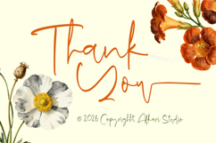 Resetta Milestone - Handwritten Signature Script Font Product Image 11