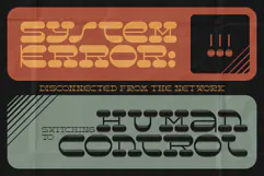 Resistor Slab Font Product Image 2