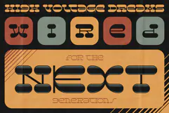 Resistor Slab Font Product Image 3