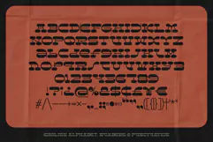 Resistor Slab Font Product Image 6