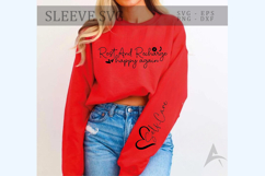 Rest and recharge happy again Sleeve SVG Design Product Image 1