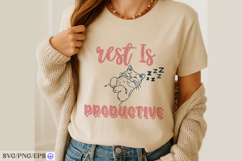 Funny Cat Hand-Drawn SVG PNG Sublimation Design Product Image 3