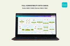 Restaurant White Instagram Templates| CANVA-PS-AI Product Image 7