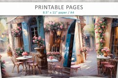 Restaurant junk journal, Printable pages Product Image 1