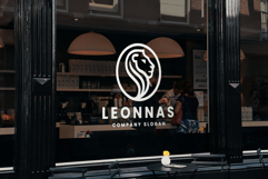 Majestic Lion Head Luxury Logo Product Image 2