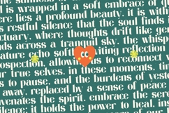 Restful Silent - Sans Serif Display Font Product Image 16