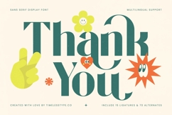 Restful Silent - Sans Serif Display Font Product Image 20