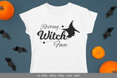 Resting Witch Face SVG Product Image 1