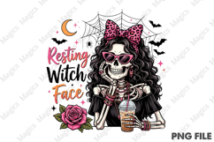 Cute Halloween PNG Sublimation Bundle | Spooky Halloween PNG Product Image 6