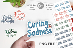 Retail Therapy Sarcasm Sticker Product Image 1