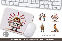 Retail Warrior Mouse Pad Product Image 1