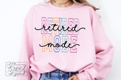 Retired Mode SVG - Retirement Gift PNG - Officially Retired Product Image 1