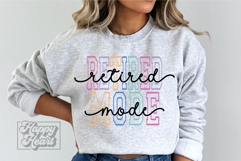 Retired Mode SVG - Retirement Gift PNG - Officially Retired Product Image 4