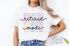 Retired Mode SVG - Retirement Gift PNG - Officially Retired Product Image 5