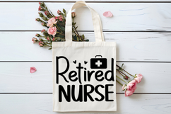 Retired Nurse SVG, Retirement SVG Product Image 4
