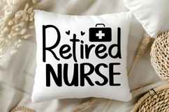Retired Nurse SVG, Retirement SVG Product Image 5