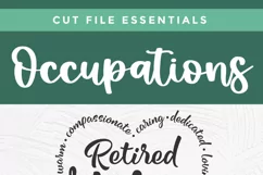 This retired nurse svg is perfect for creating custom shirts or tote bags for your retiring RN friends!