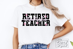 Retired Teacher SVG PNG Product Image 1
