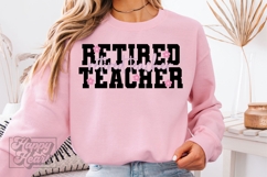 Retired Teacher SVG PNG Product Image 2