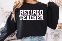 Retired Teacher SVG PNG Product Image 3