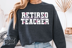 Retired Teacher SVG PNG Product Image 5
