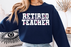 Retired Teacher SVG PNG Product Image 6