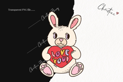 Retro Valentine Clipart | Valentine's Day PNG Product Image 2