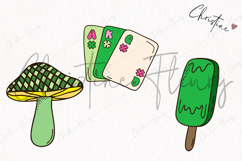 Retro St Patrick's Day Clipart | St Patrick PNG Product Image 3