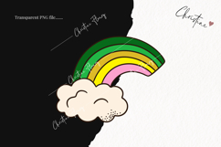 Retro St Patrick's Day Clipart | St Patrick PNG Product Image 2